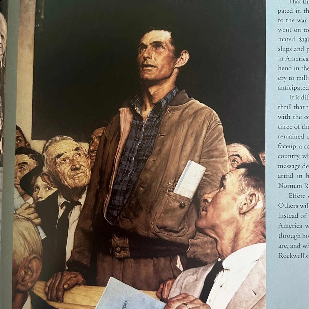 In search of Norman Rockwell's America Hardcover Art Book